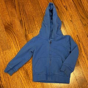 Primary Blue Zip Hoodie
